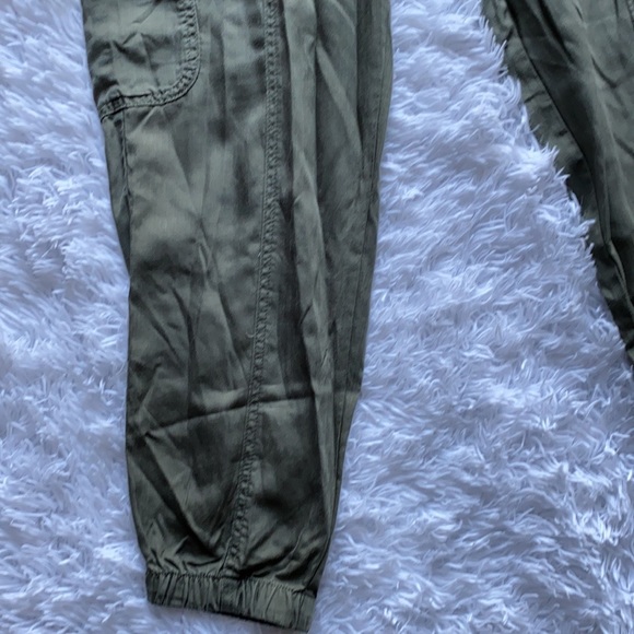 Knox Rose Olive Cargo Jogger Pants L - Picture 4 of 10